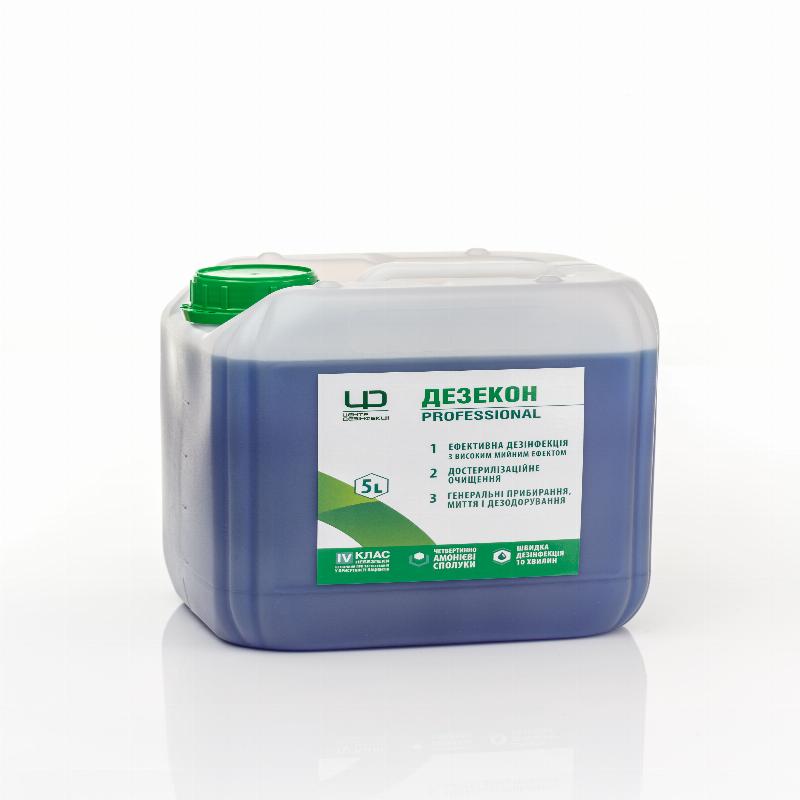 Дезінфікуючий засіб ДЕЗЕКОН, 5л каністра